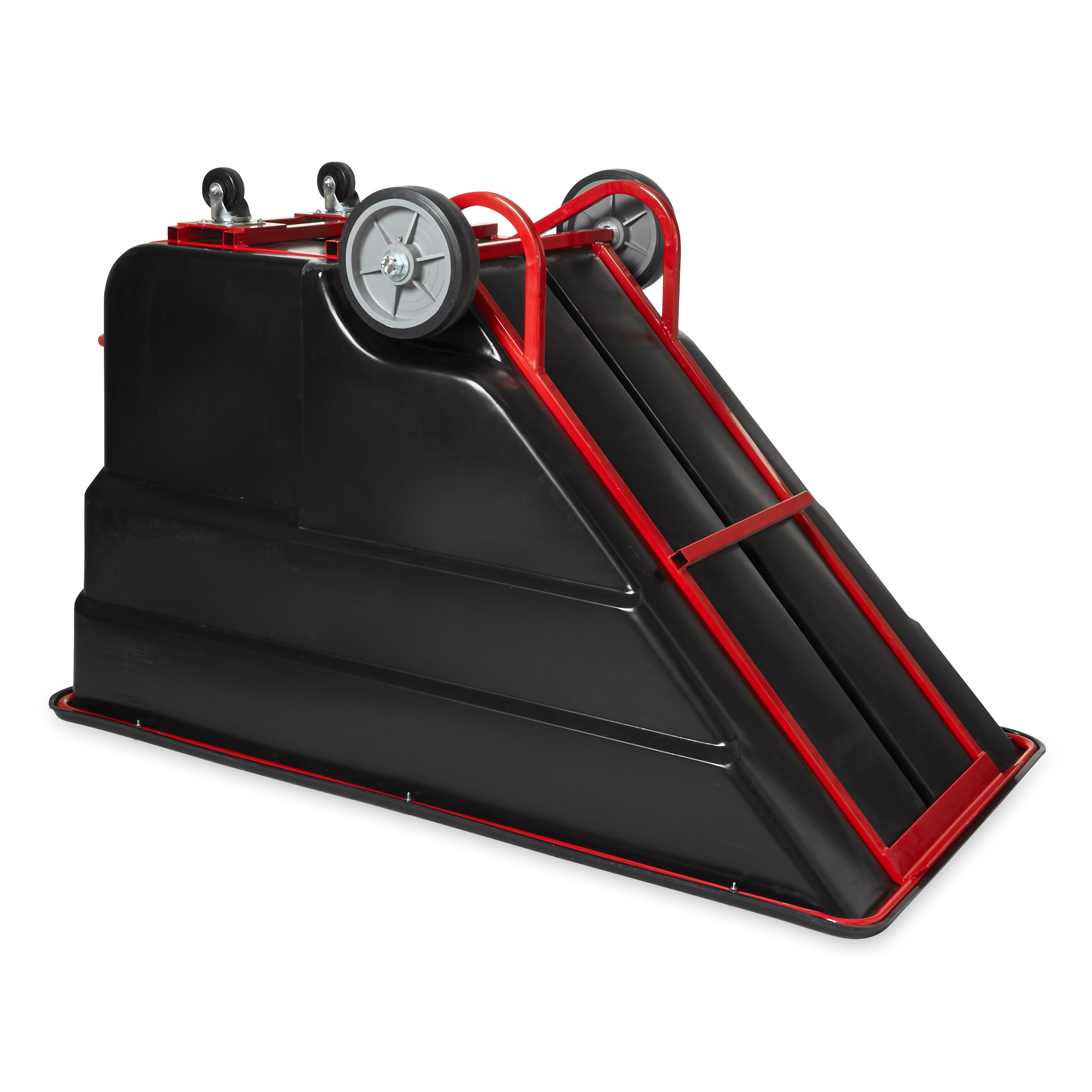 Durable rotational molded trucks handle heavy loads up to 850 lbs. with ease