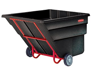 Durable rotational molded trucks handle heavy loads up to 1,900 lbs. with ease