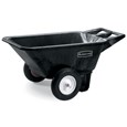 The Rubbermaid Commercial Big Wheel Cart is a professional-grade wheelbarrow that can support up to 300 lbs.