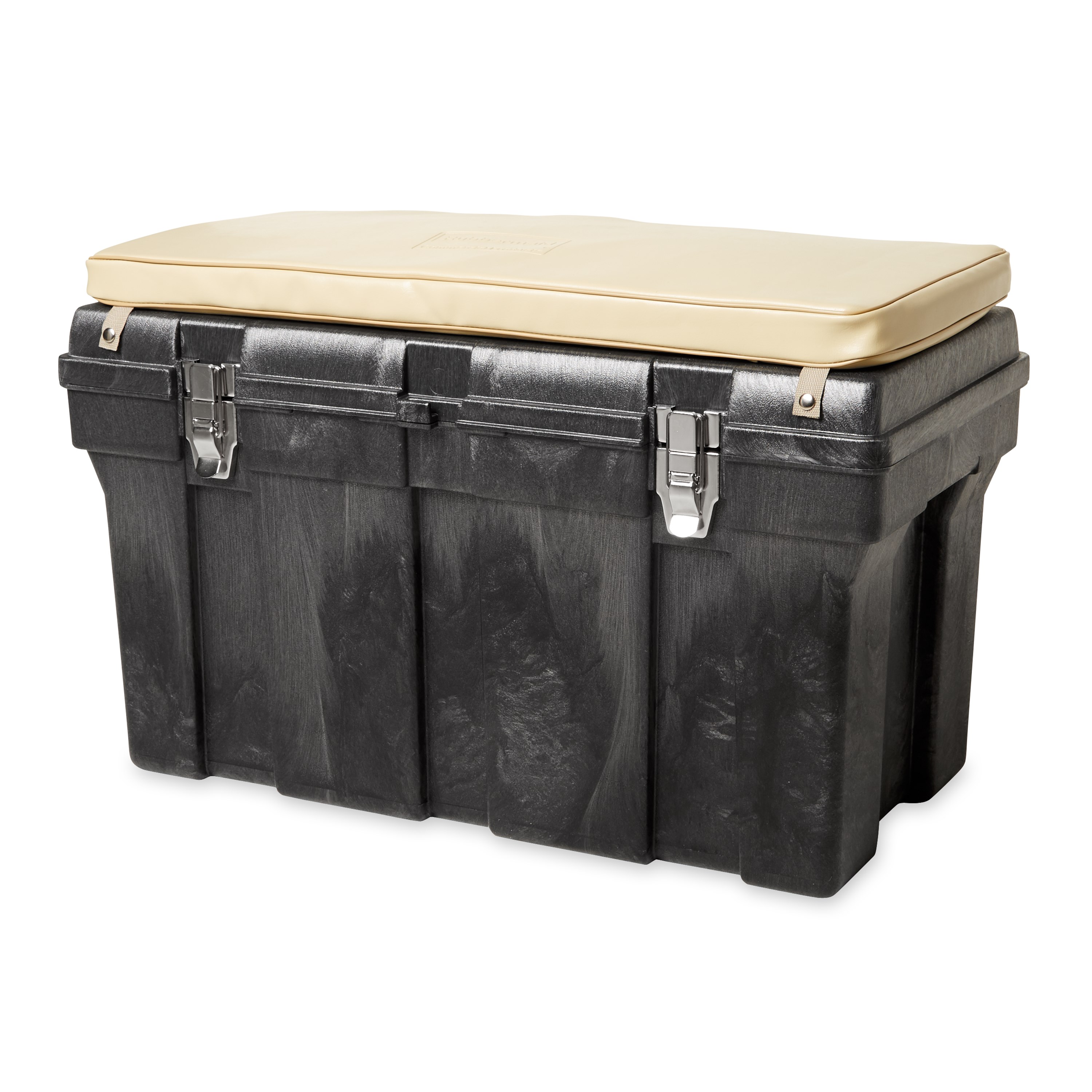 The Rubbermaid Commercial Tack Box gives you an all-purpose storage container to keep your items safe on the work site, in the stable and on the water.