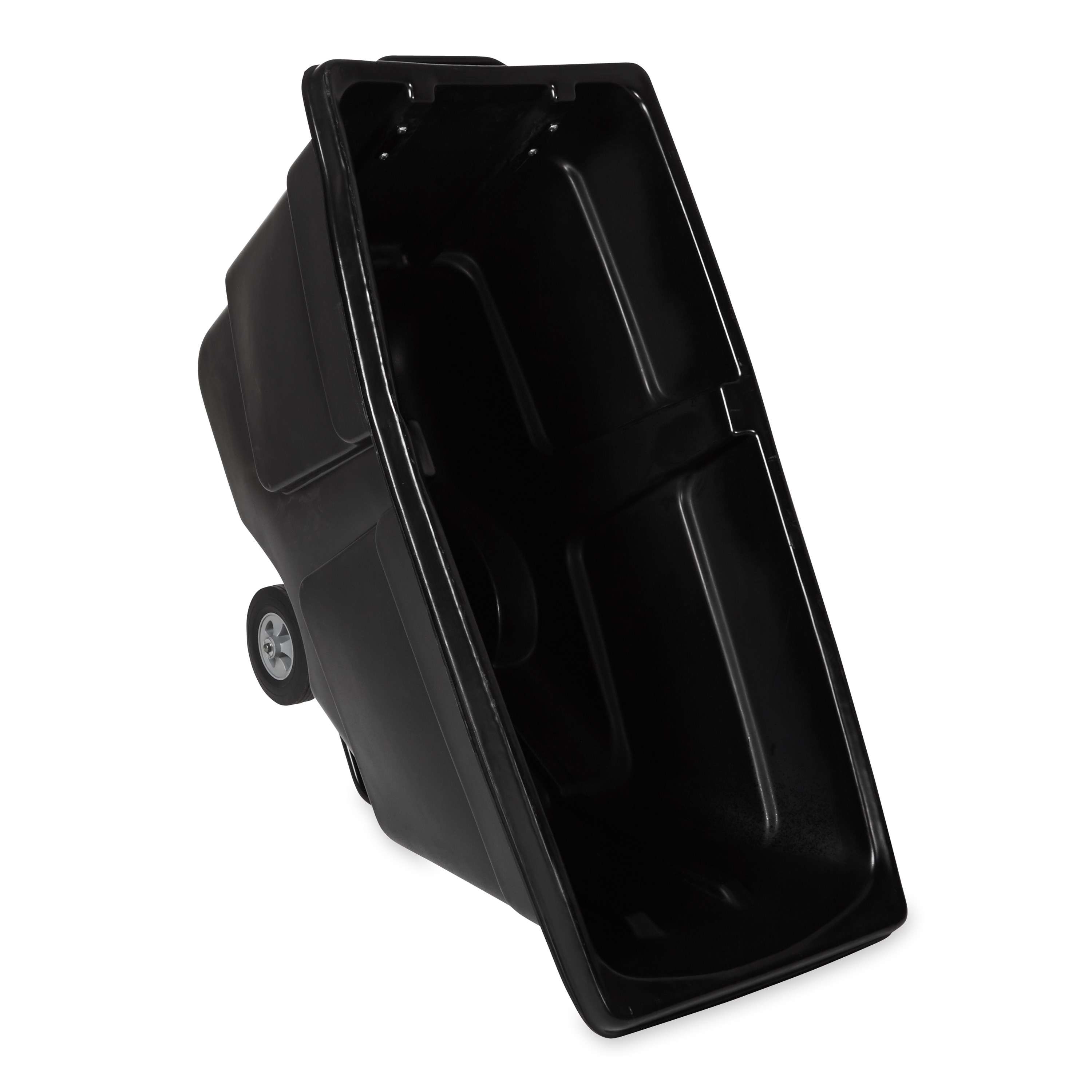 Durable rotational molded trucks handle heavy loads up to 600 lbs. with ease.