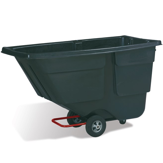 Durable rotational molded trucks handle heavy loads up to 600 lbs. with ease.