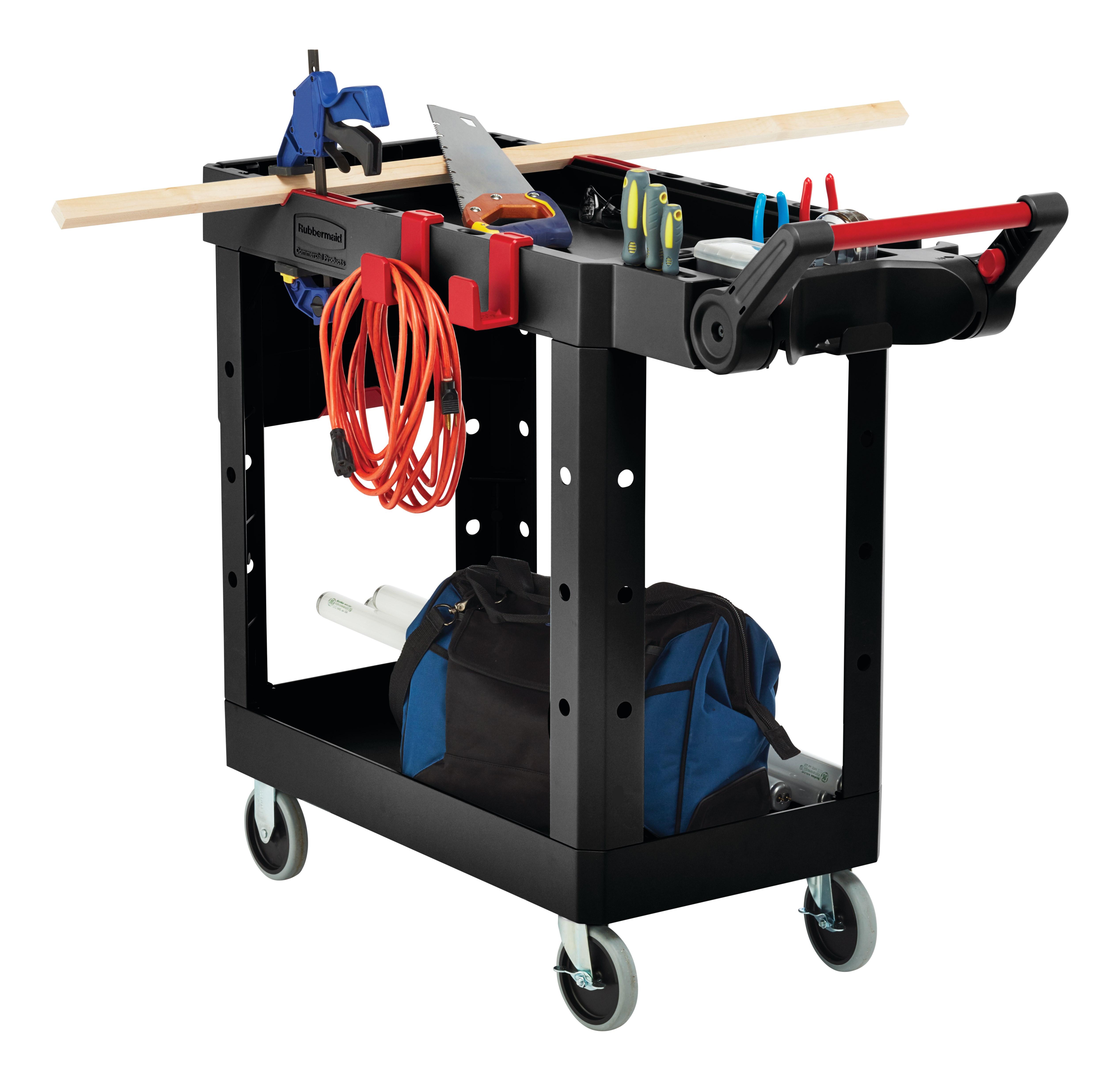 The Heavy-Duty Adaptable Cart provides superior versatility for tackling whatever task is at hand. Built to ensure safe material transport and improve productivity.