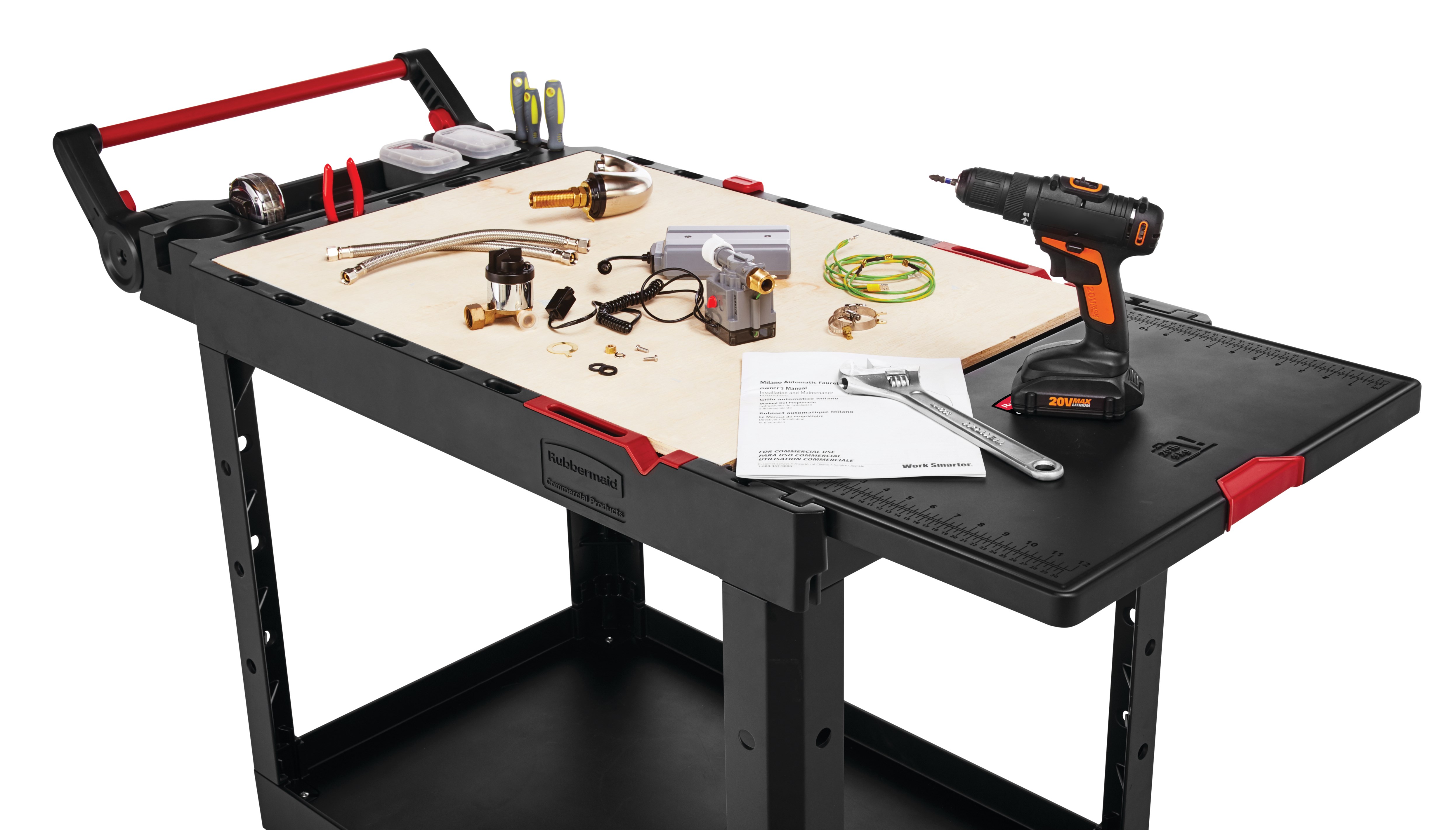 The Heavy-Duty Adaptable Cart provides superior versatility for tackling whatever task is at hand. Built to ensure safe material transport and improve productivity.