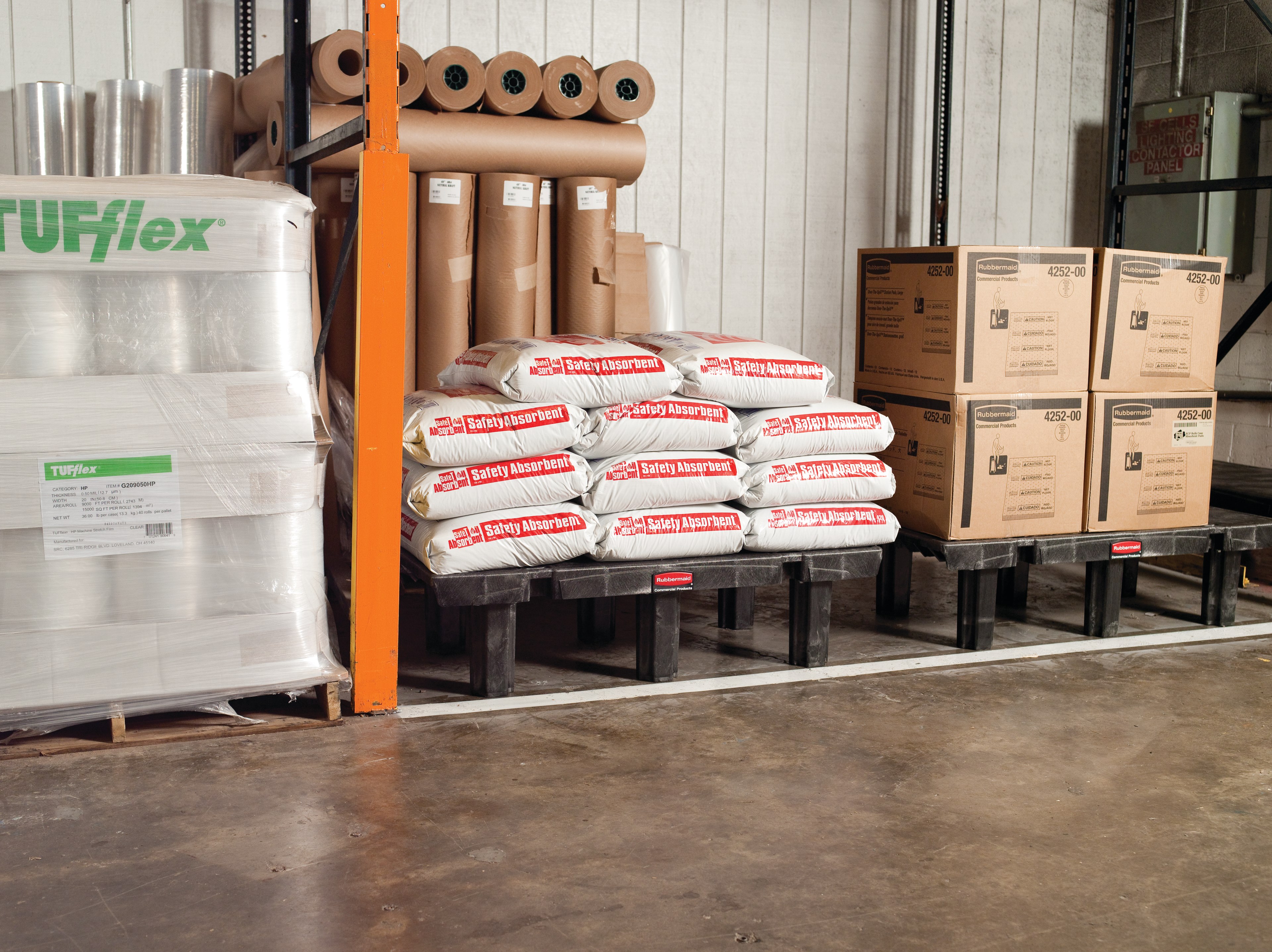 Perfect for storing frozen, cold, or dry goods off of the floor.