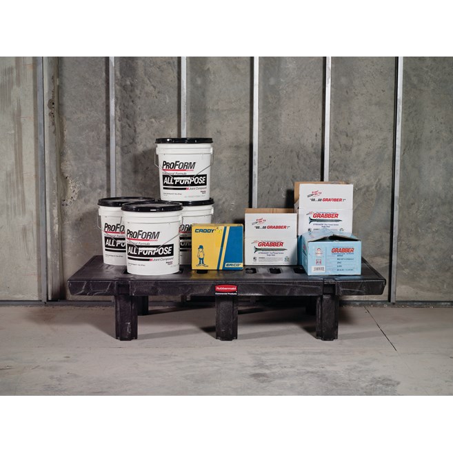 Perfect for storing frozen, cold, or dry goods off of the floor.