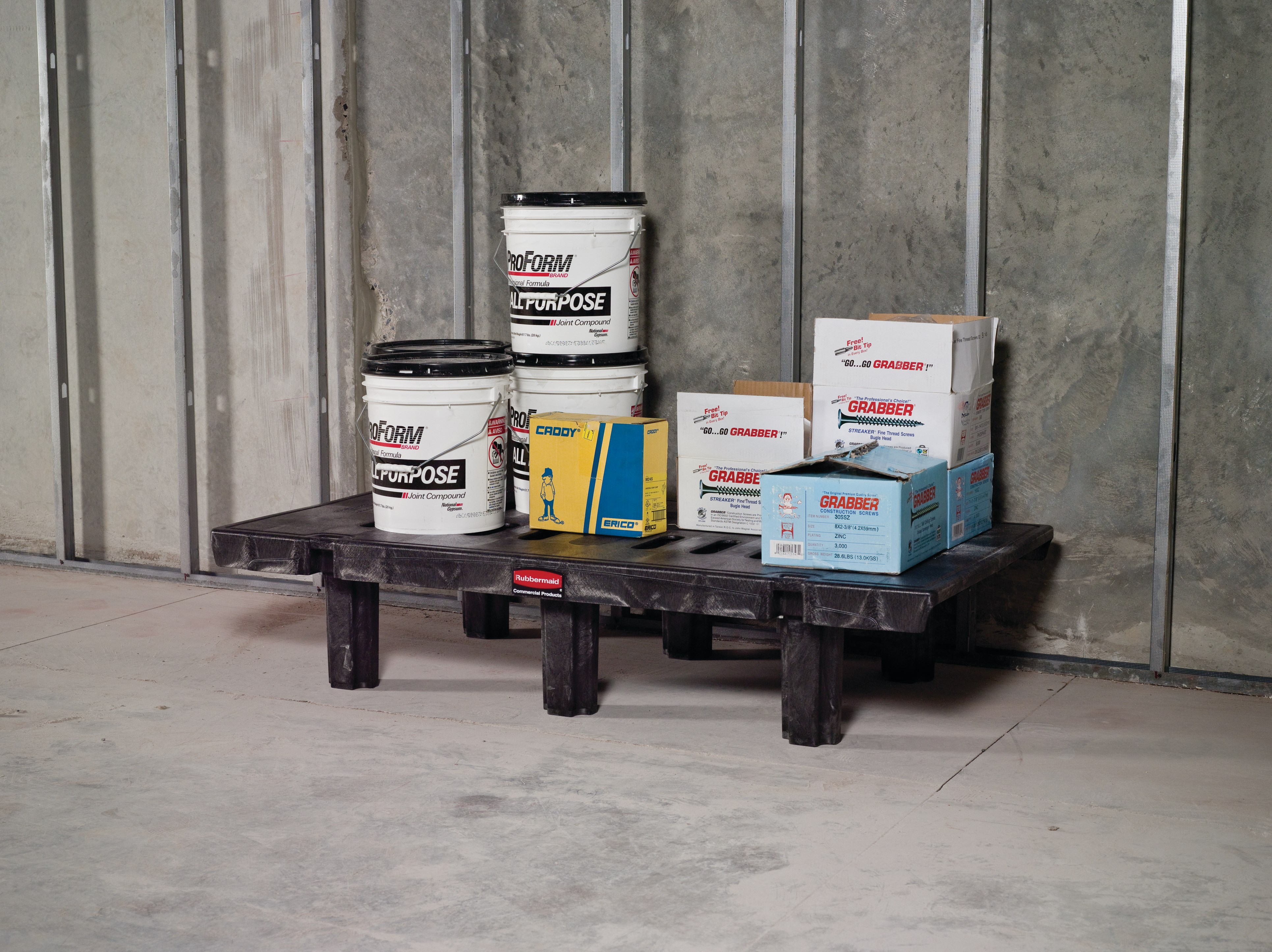 Perfect for storing frozen, cold, or dry goods off of the floor.