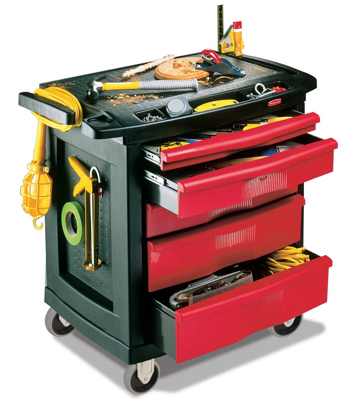 5서랍 모바일 워크 센터는 도구 수납이 용이한 종합 모바일 워크벤치입니다.