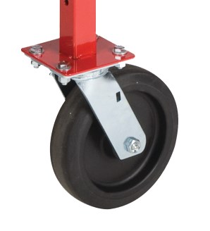 The Rubbermaid Commercial Work Height Platform Truck 30"X60" with 8"TPR casters, 2000 lb. capacity