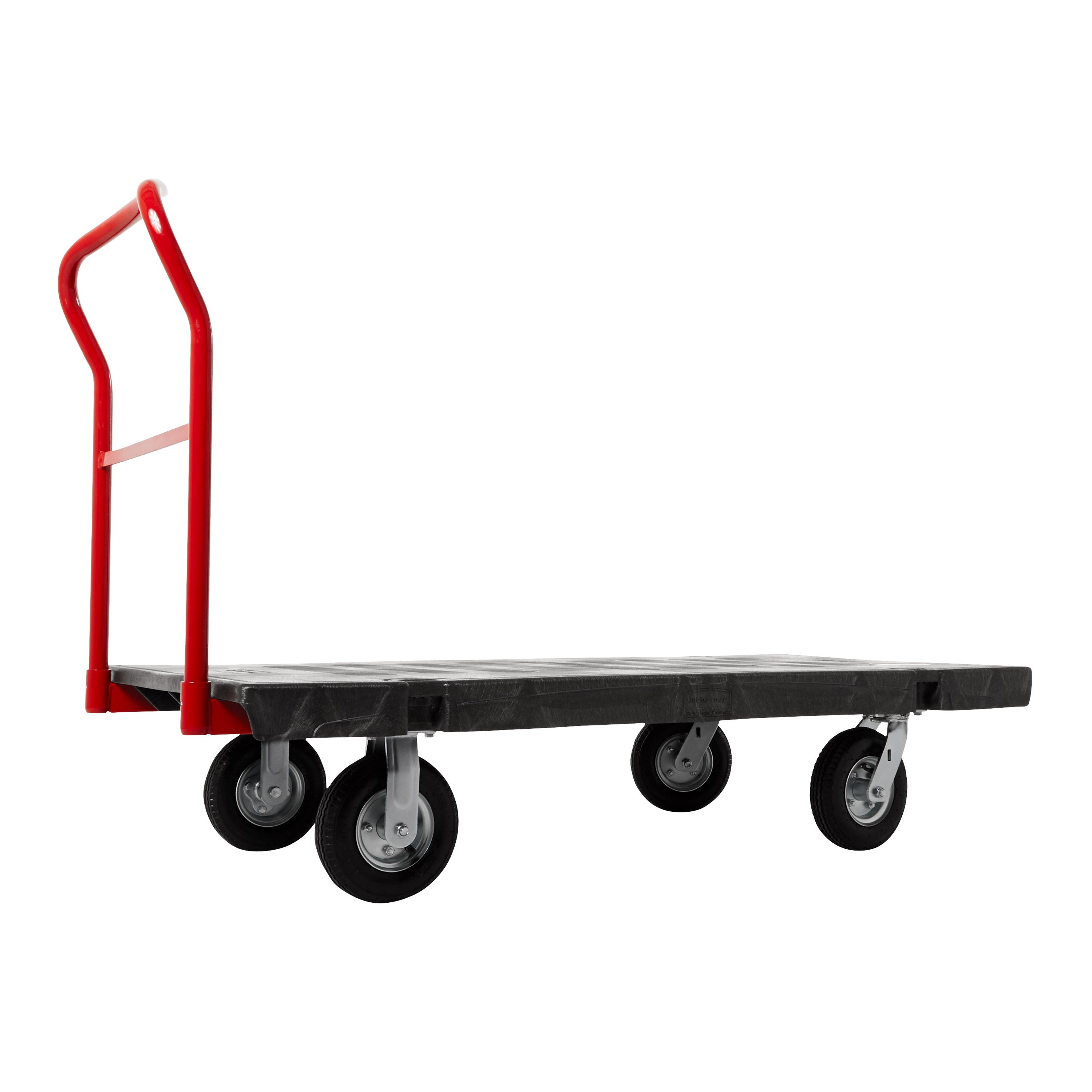 The Heavy-Duty Platform Truck is ideal for moving large, heavy, oversized loads efficiently throughout a facility with up to 2,500 lb. capacity.