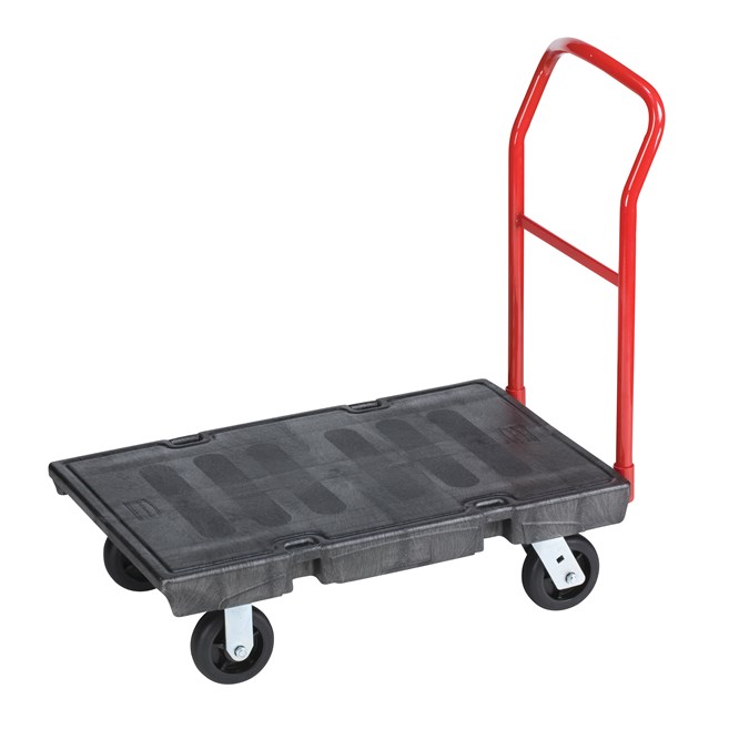 Heavy-Duty Platform Truck Cart, 1,000 lb Capacity, 24 x 36 Platform, Black Heavy-Duty Platform Truck Cart, 1,000 lb Capacity, 24 x 36 Platform, Black