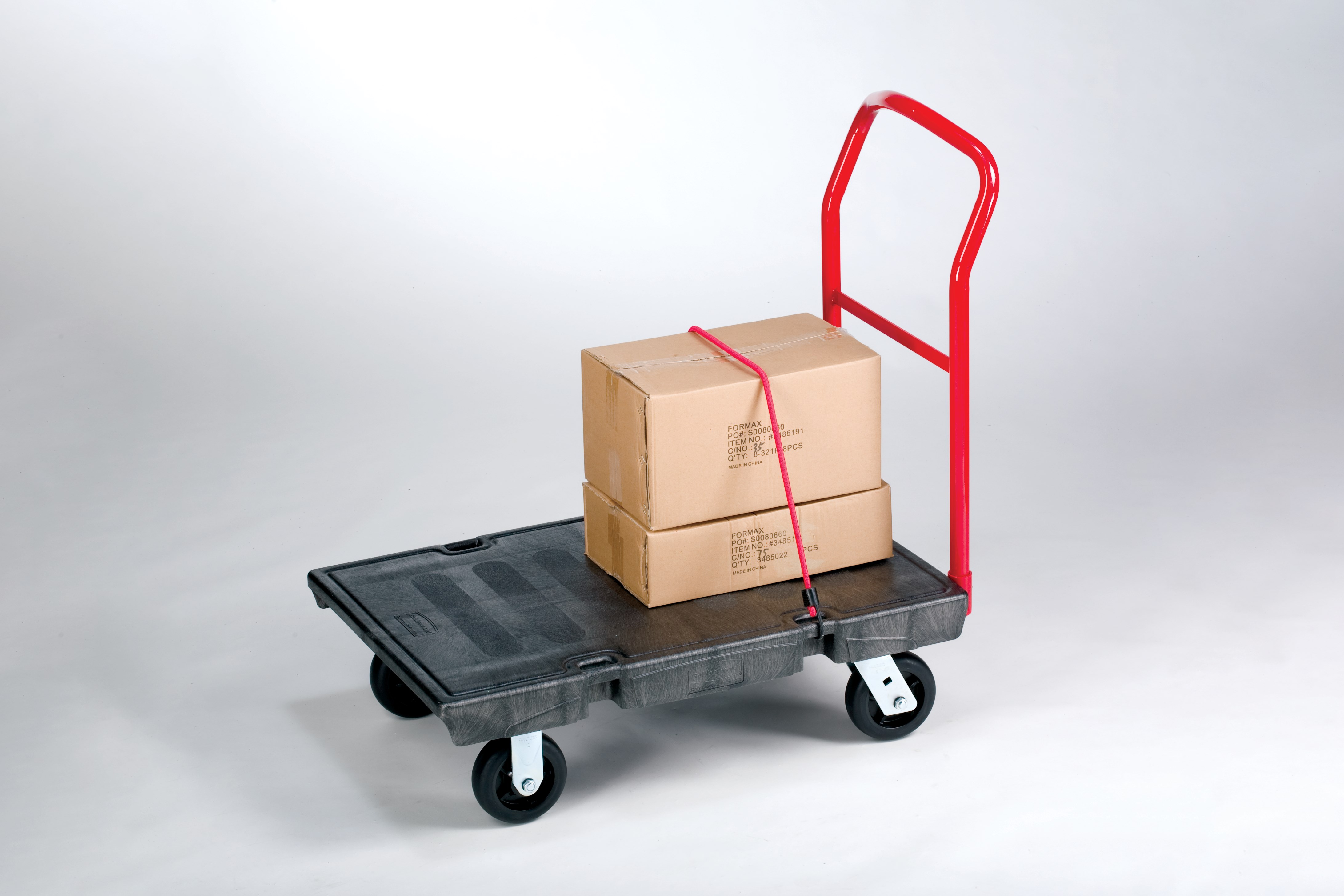 The Heavy-Duty Platform Truck is ideal for moving large, heavy, oversized loads efficiently throughout a facility with up to 1,000 lb. capacity.