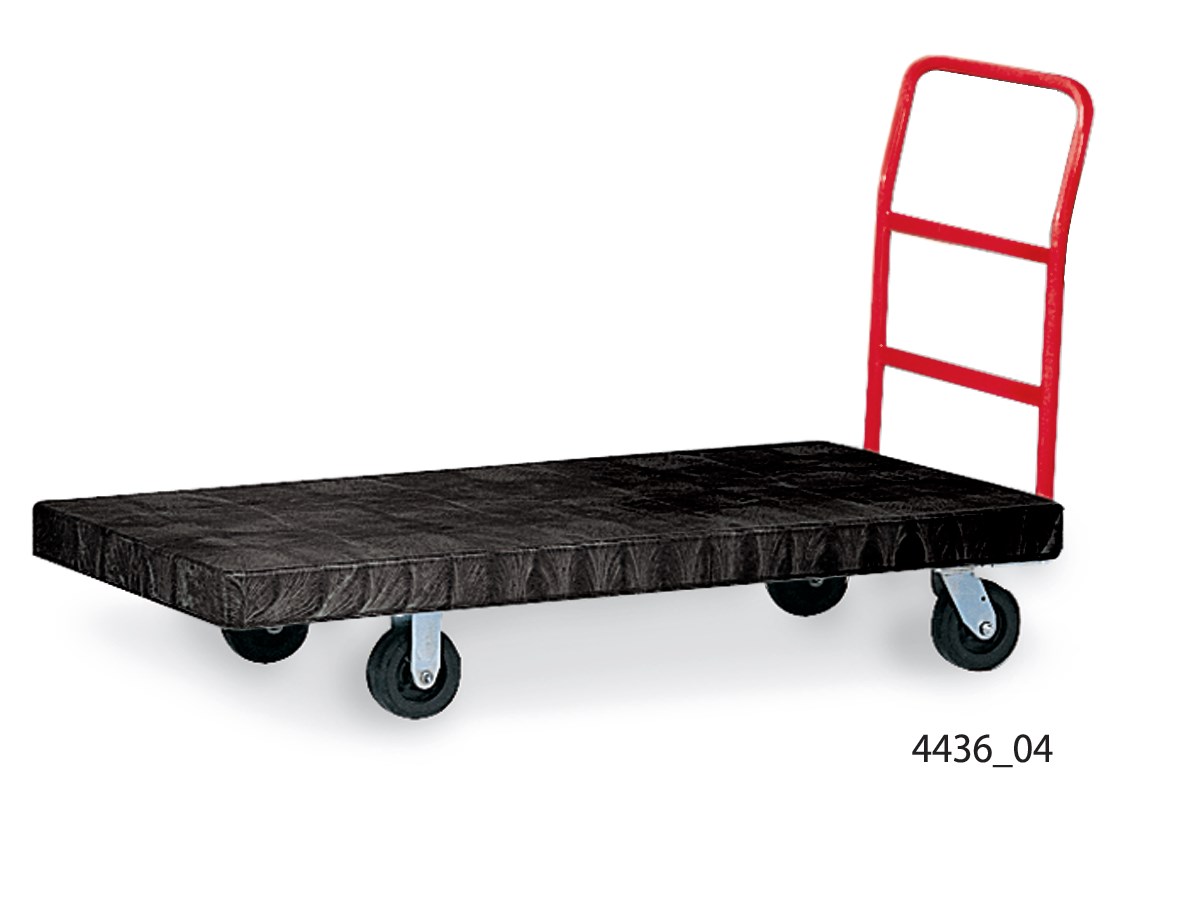 The Heavy-Duty Platform Truck is ideal for moving large, heavy, oversized loads efficiently throughout a facility with up to 2,000 lb. capacity.