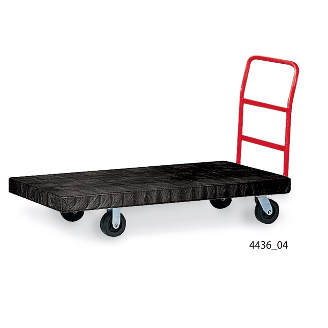The Heavy-Duty Platform Truck is ideal for moving large, heavy, oversized loads efficiently throughout a facility with up to 2,000 lb. capacity.