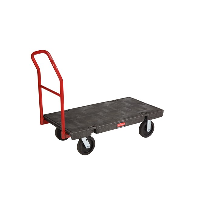 The Heavy-Duty Platform Truck is ideal for moving large, heavy, oversized loads efficiently throughout a facility with up to 2,000 lb. capacity.