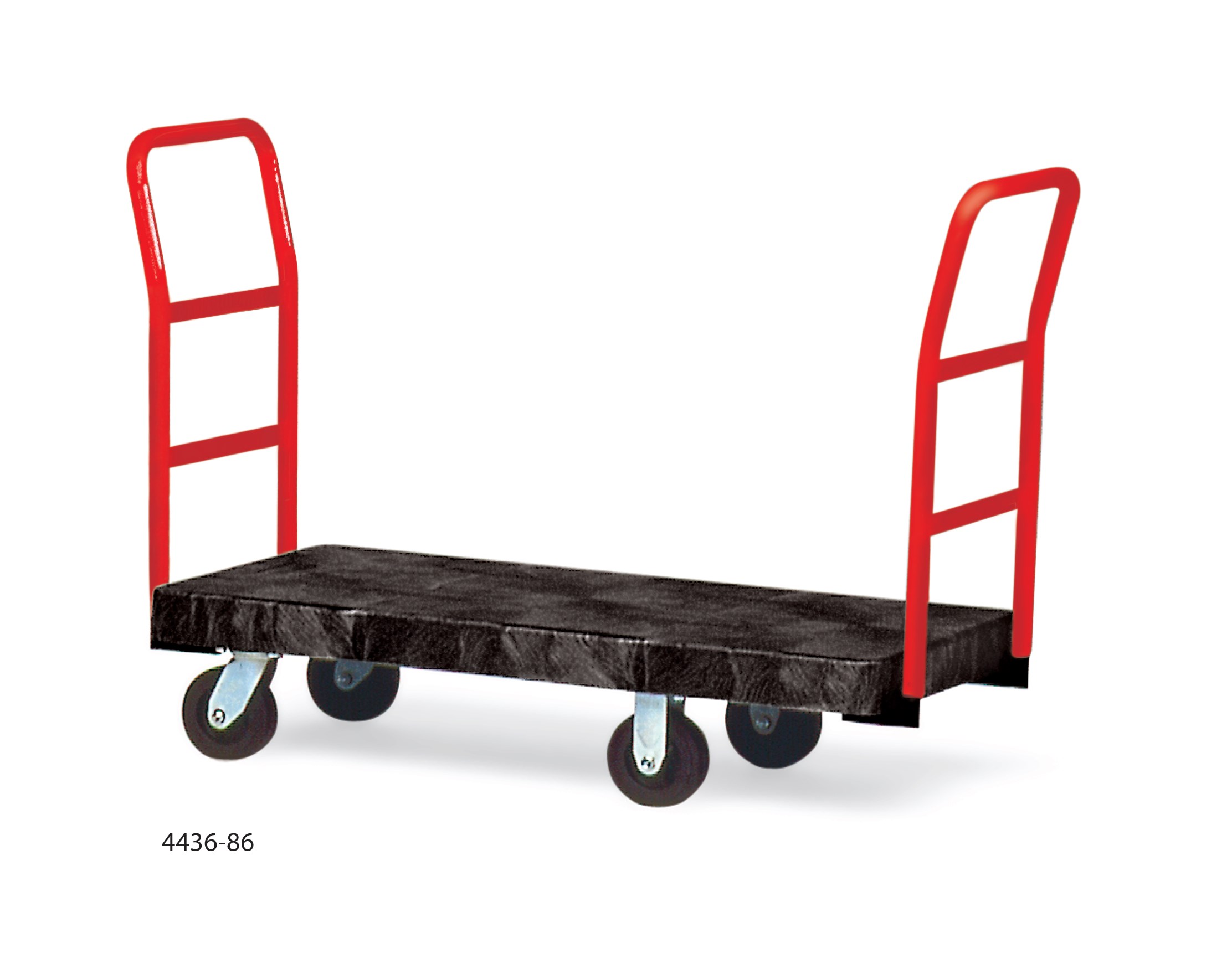The Heavy-Duty Platform Truck is ideal for moving large, heavy, oversized loads efficiently throughout a facility with up to 2,000 lb. capacity.