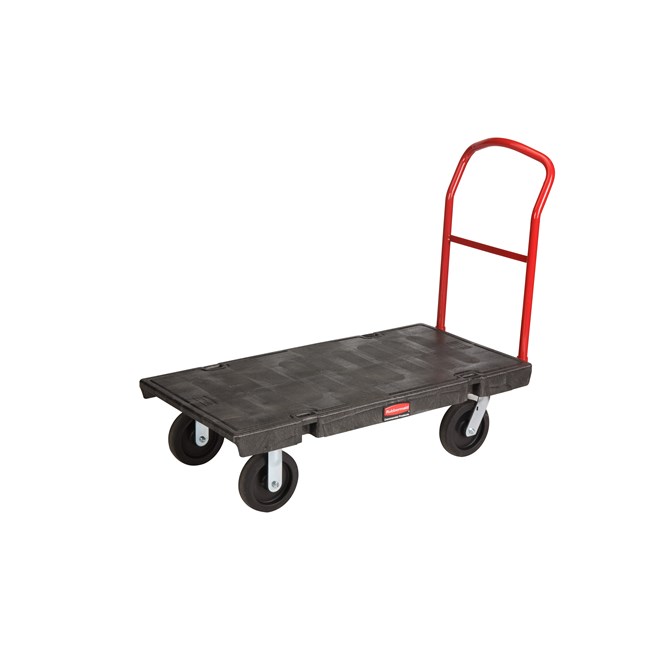 The Heavy-Duty Platform Truck is ideal for moving large, heavy, oversized loads efficiently throughout a facility with up to 2,000 lb. capacity.