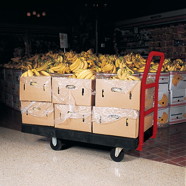 The Heavy-Duty Platform Truck is ideal for moving large, heavy, oversized loads efficiently throughout a facility with up to 2,000 lb. capacity.