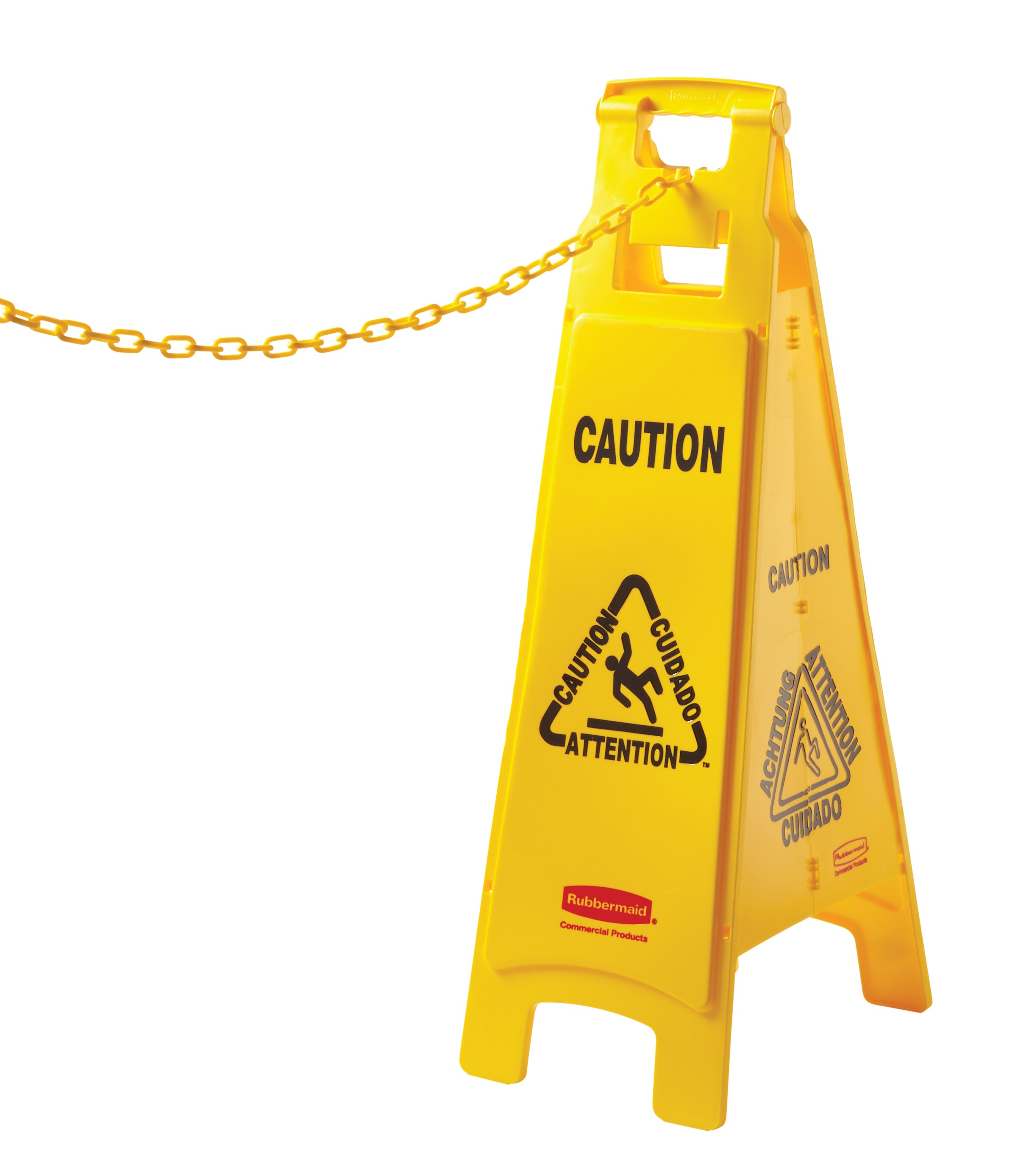 20 ft. chain attaches to Safety Cones to form a barrier.