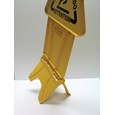 Unique “no tip” design is 2-sided for effective multilingual safety communication that utilizes ANSI/OSHA-compliant color and graphics.