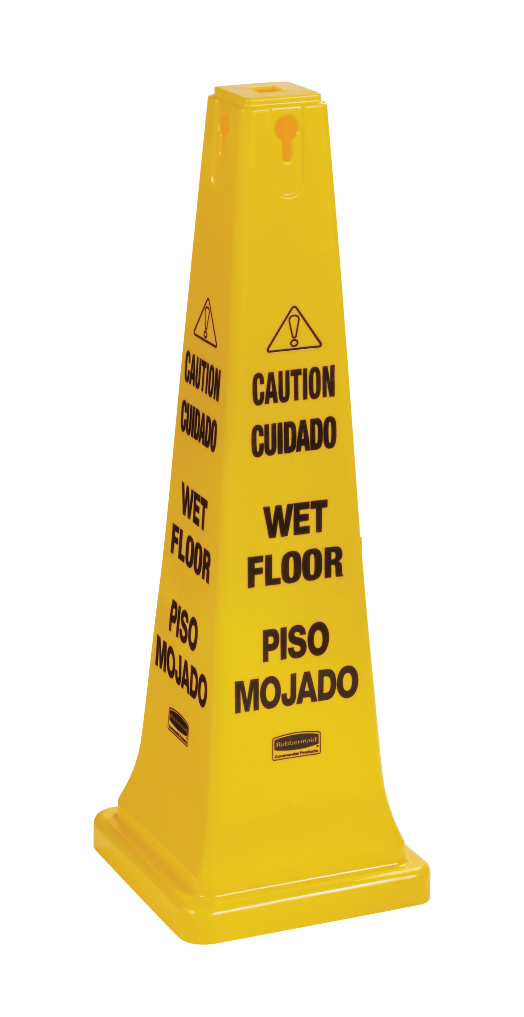"Caution Wet Floor" Safety Cone, 36", Yellow