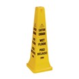 Safety Cone FG627677 is a highly visible, 36", bright yellow hazard protection cone.