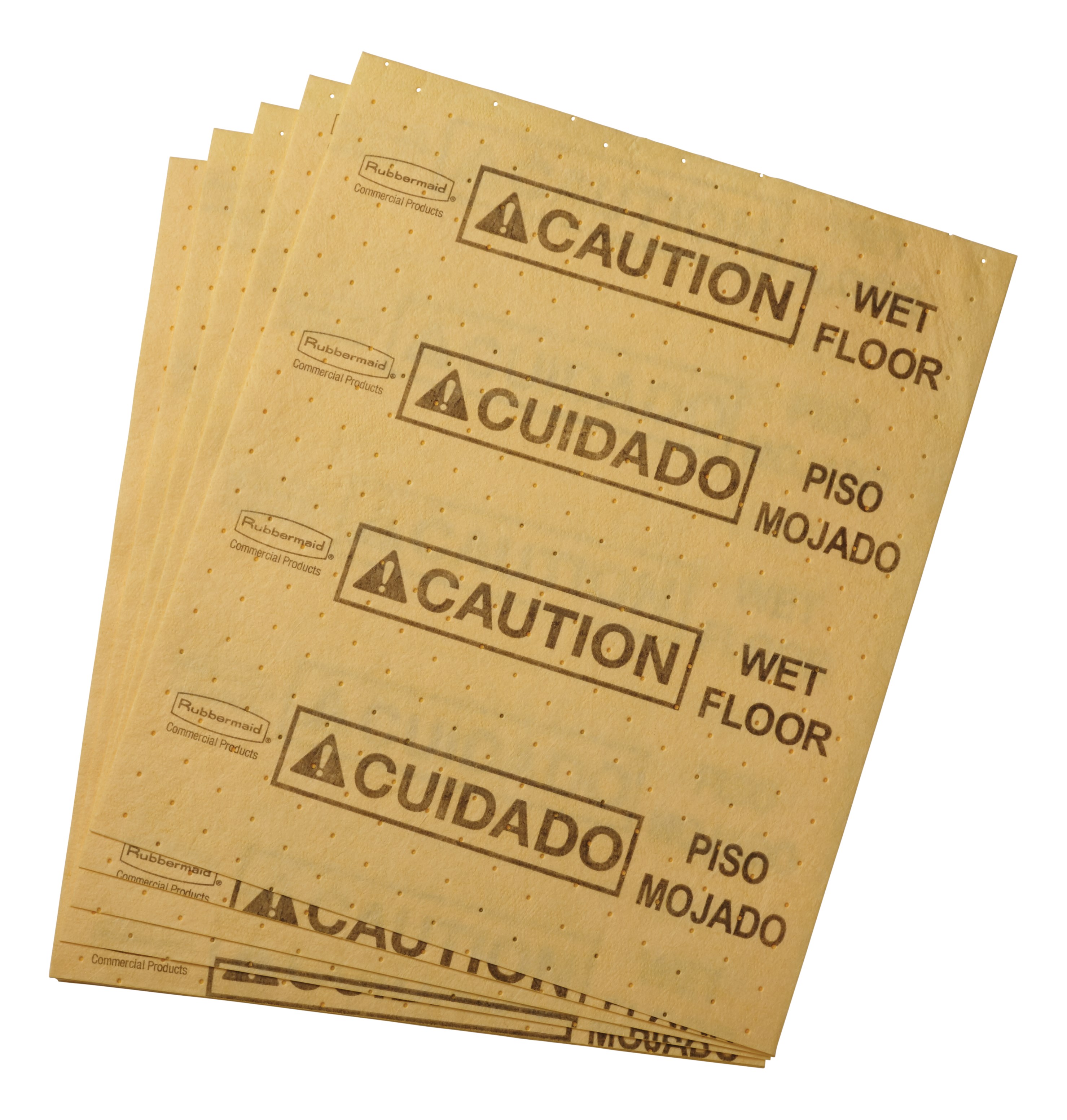 Dispensing station mounts on flat surfaces and has pads that soak up water and oil quickly and completely for an effective way to deal with spills.