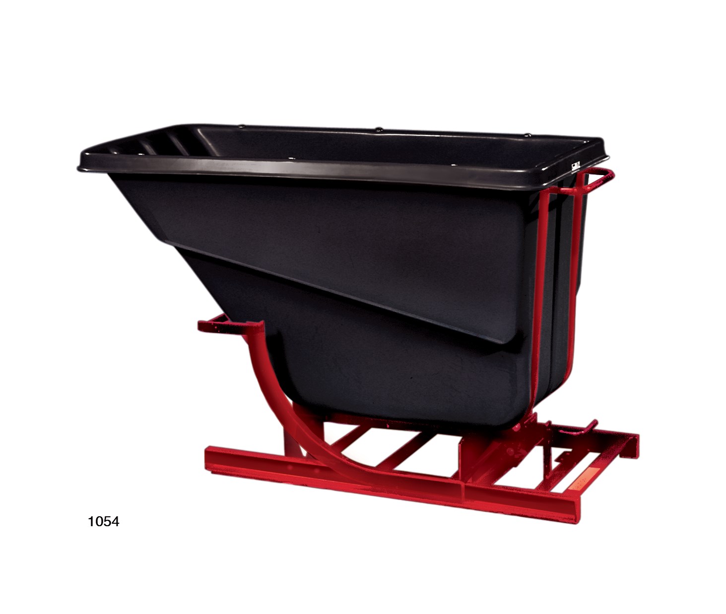 Large-capacity hoppers store and dump heavy loads with ease.