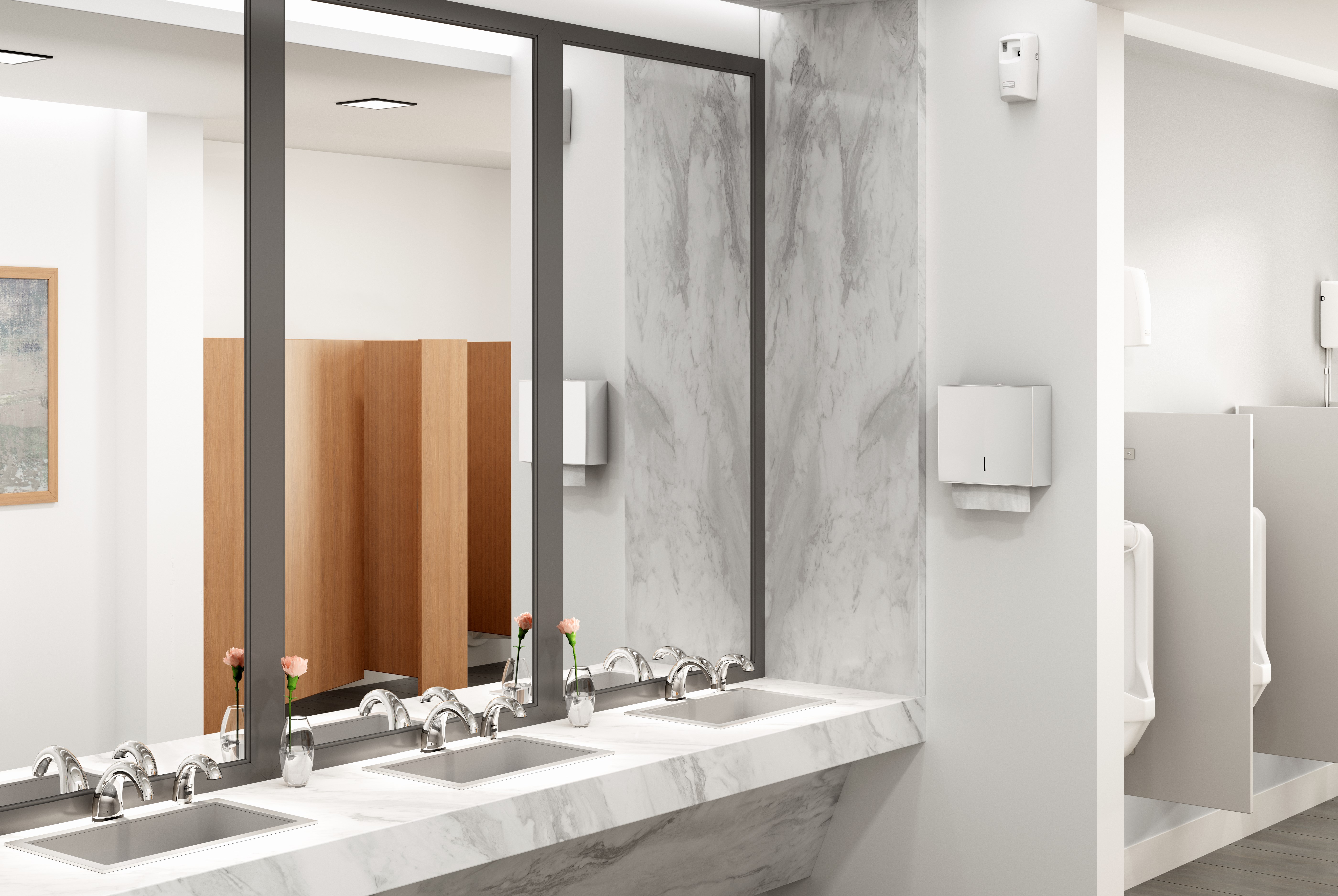 화장실과 소변기를 청소하고 탈취하는 동시에 
화장실에 깨끗하고 신선한 향기를 선사합니다.