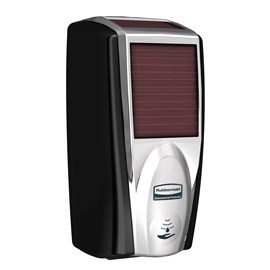The AutoFoam Dispenser with LumeCel™ Technology is a touch-free dispenser that automatically delivers controlled amounts of soap or sanitizer to help reduce cross-contamination. LumeCel™ technology efficiently powers dispensers using only indoor light and eliminates the need to purchase, store, replace and dispose of alkaline batteries.