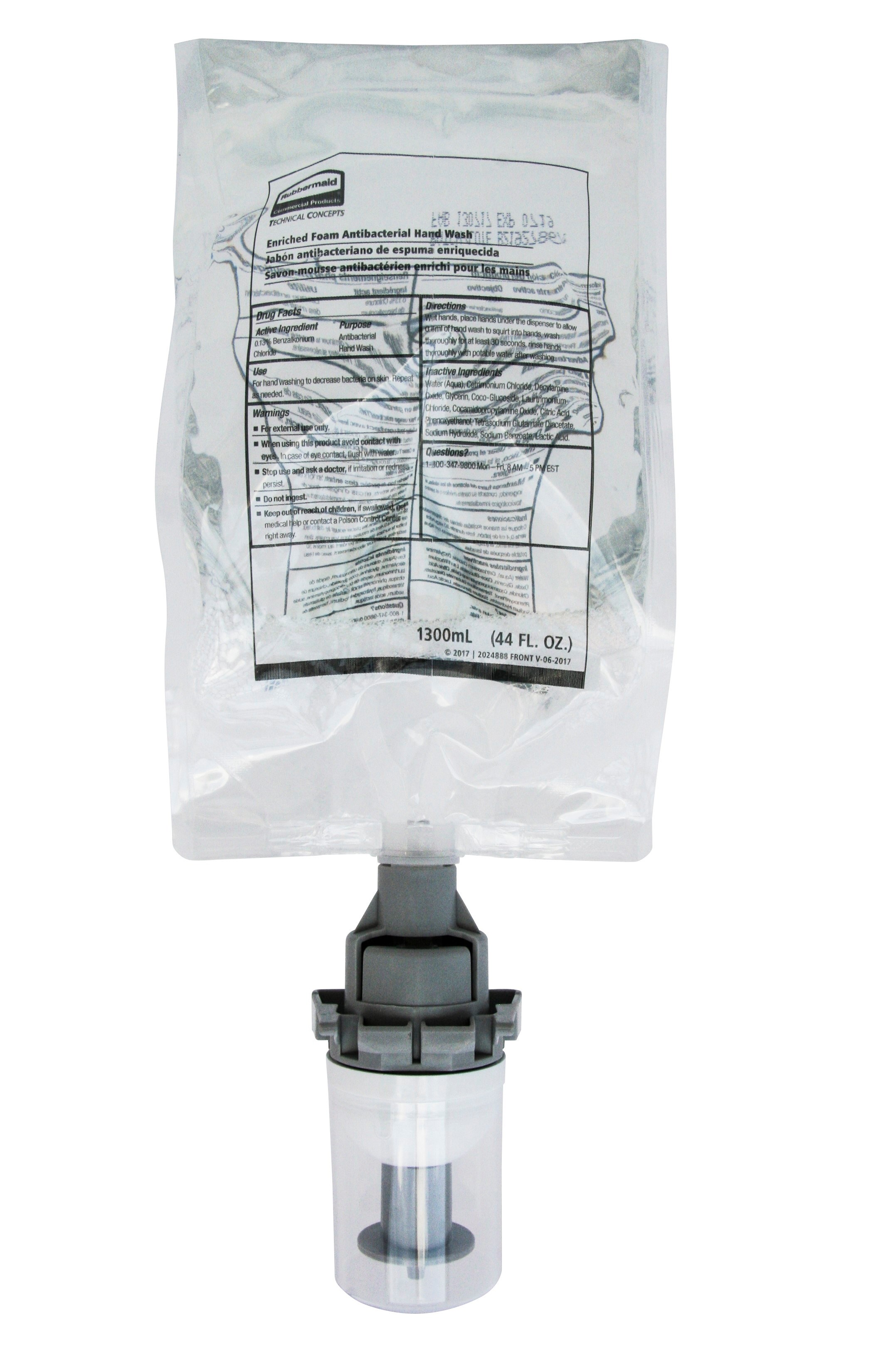 The Antibacterial Foam Hand Soap is for use in a Flex™ Dispenser. Enriched with Shea Butter and Vitamin E to create a luxurious handwashing experience that delights users and encourages healthy handwashing.