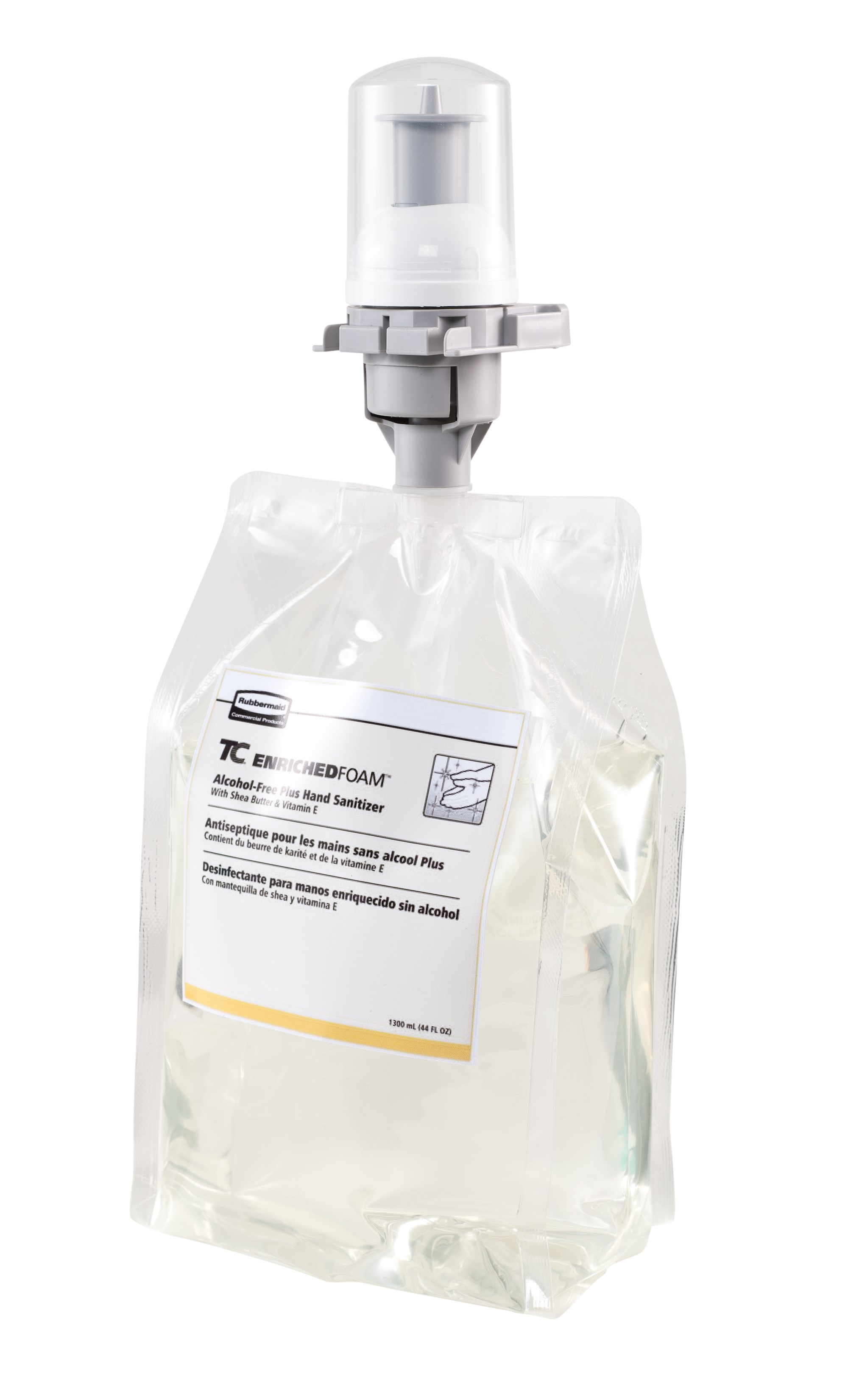 The Alcohol-Free Plus Foam Hand Sanitizer refill is for use in a Flex™ Dispensers. The alcohol-free formula is non-flammable and safe for children. Use frequently between handwashes to maintain hand hygiene.