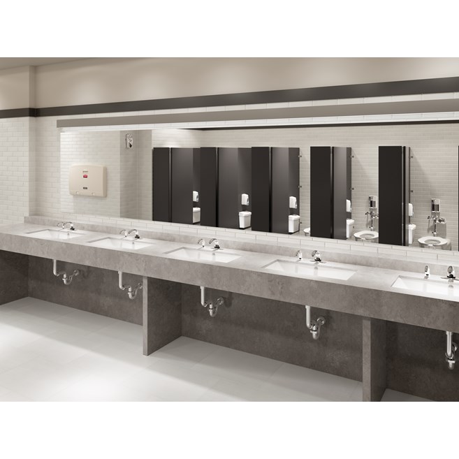 The OneShot® Lotion Dispenser is a touch-free, automatic dispenser that helps prevent the spread of germs and bacteria. Luxurious formulas encourage healthy handwashing, and Smart Sensor™ technology detects hands, automatically delivering the perfect amount of soap — every time.