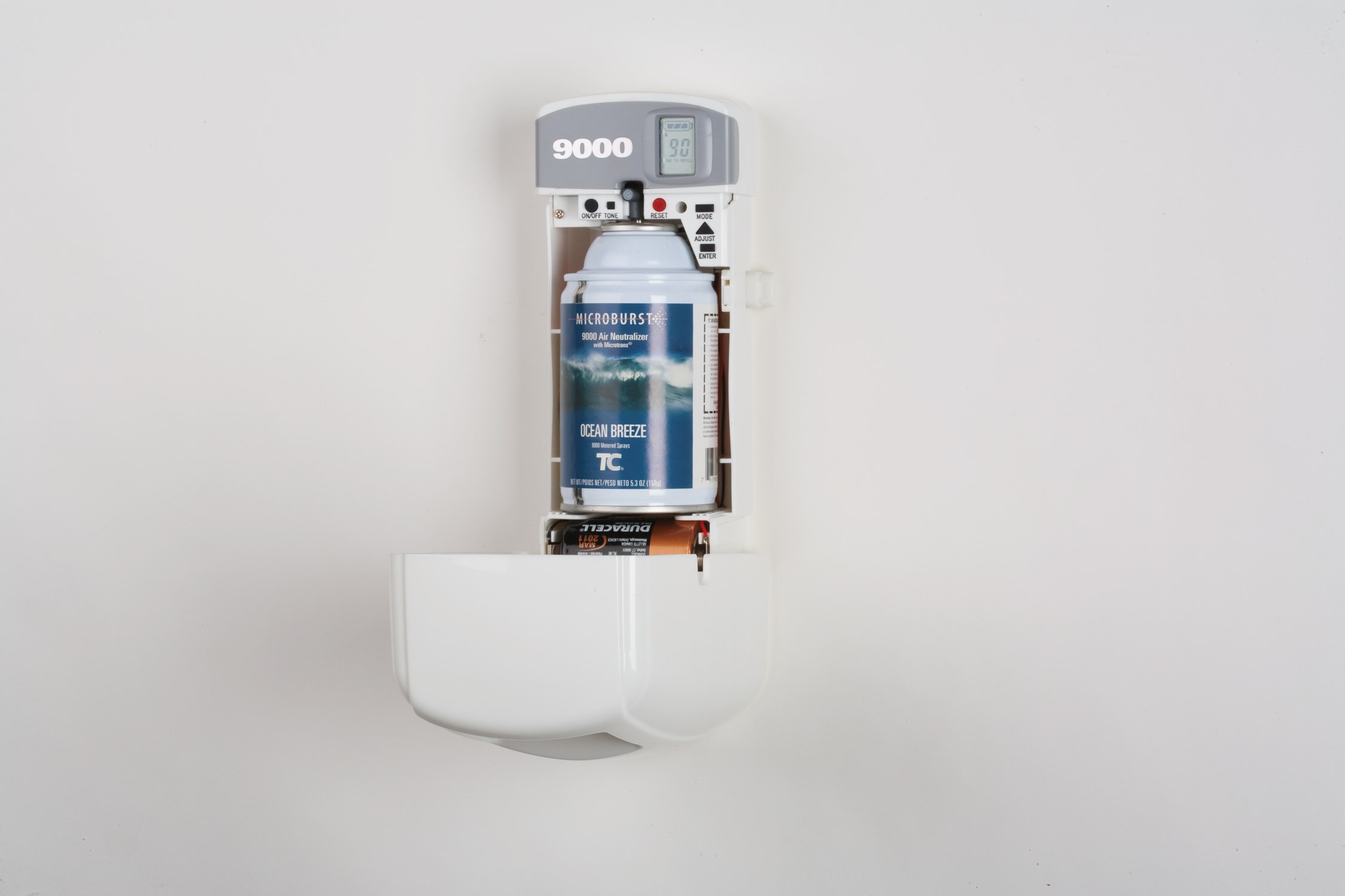 Microburst® 9000 aerosol odor control systems deliver a cost-effective, programmable solution with all the power and performance of standard dispensers.