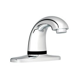 The AutoFaucet® is a user-friendly, automatic faucet that utilizes Surround Sensor™ Technology to dispense water only when needed. Touch-free activation helps reduce cross-contamination on user's hands.