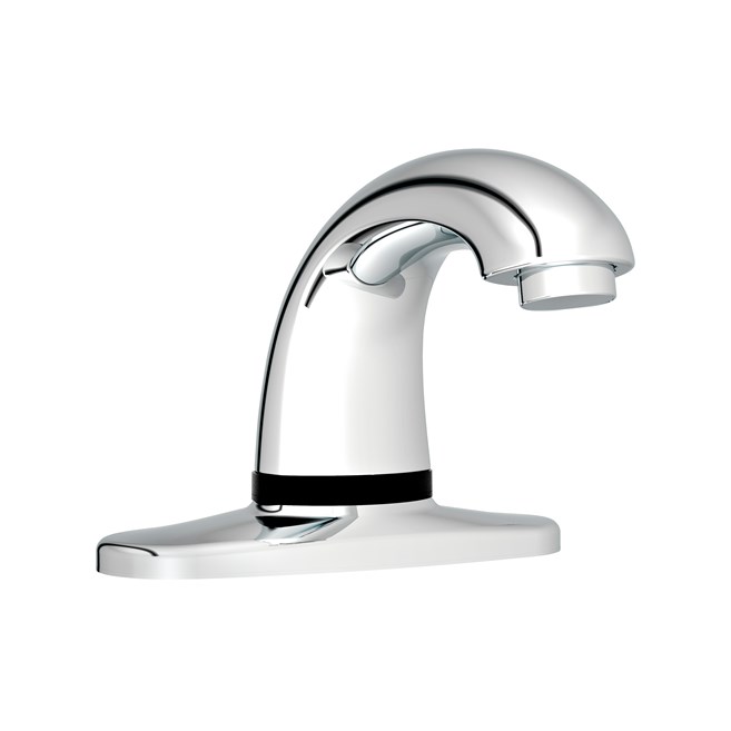 The AutoFaucet® is a user-friendly, automatic faucet that utilizes Surround Sensor™ Technology to dispense water only when needed. Touch-free activation helps reduce cross-contamination on user's hands.
