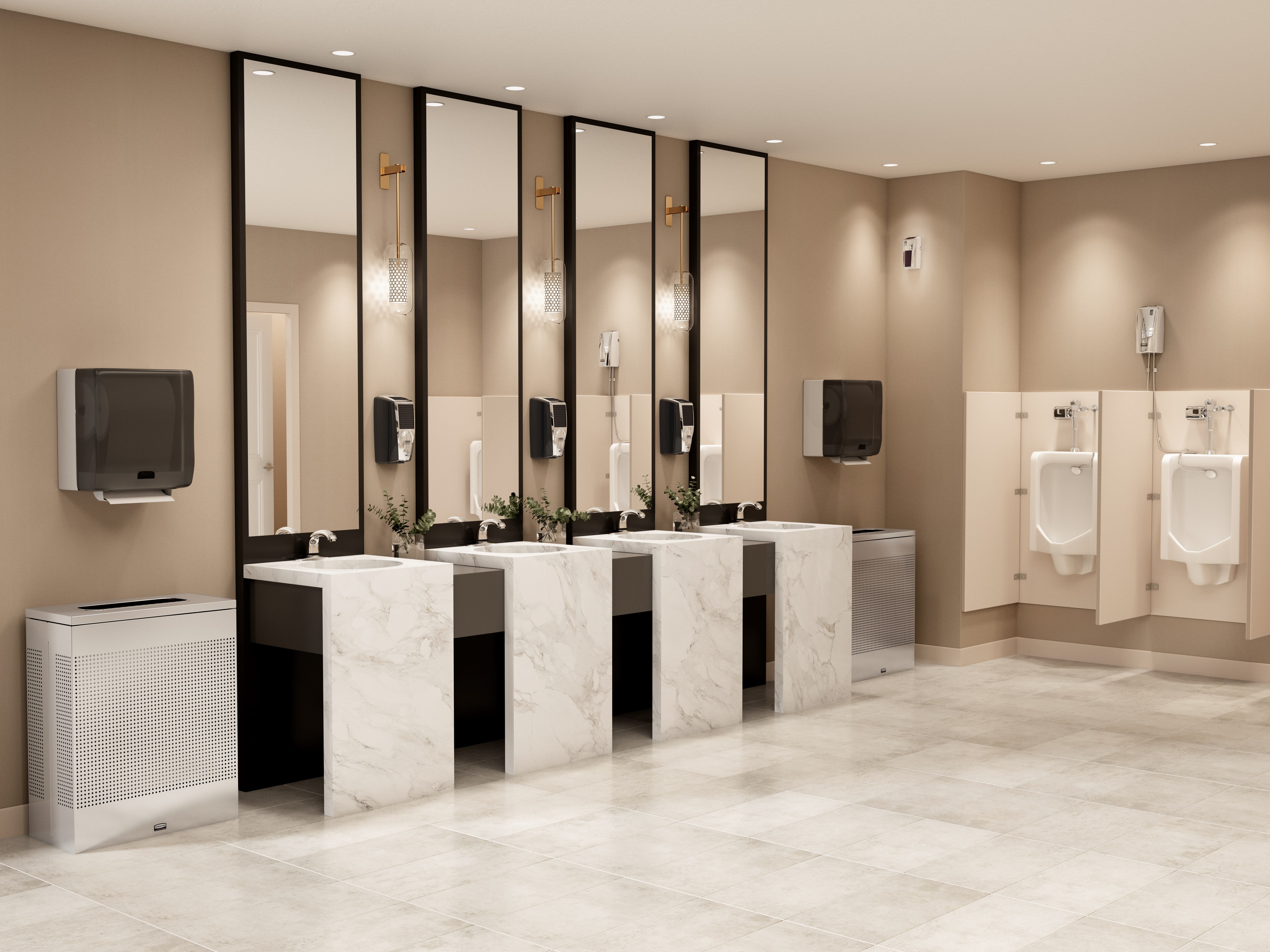 The AutoFoam Dispenser with LumeCel™ Technology is a touch-free dispenser that automatically delivers controlled amounts of soap or sanitizer to help reduce cross-contamination. LumeCel™ technology efficiently powers dispensers using only indoor light and eliminates the need to purchase, store, replace and dispose of alkaline batteries.