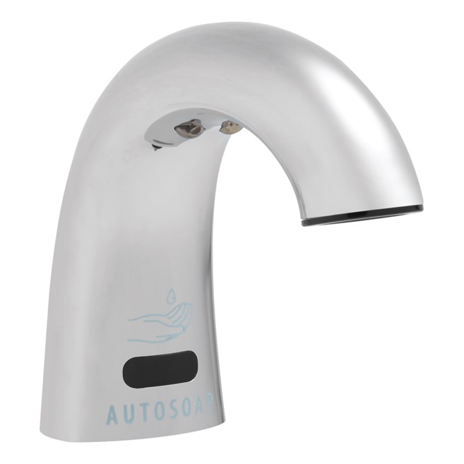 The OneShot® Lotion System sets the standard for quality and reliability in counter-mounted soap dispensing. Low Profile Starter Kit includes Chrome Liquid Dispenser, 800 ml Liquid Hand Wash Refill and 4 D Batteries.