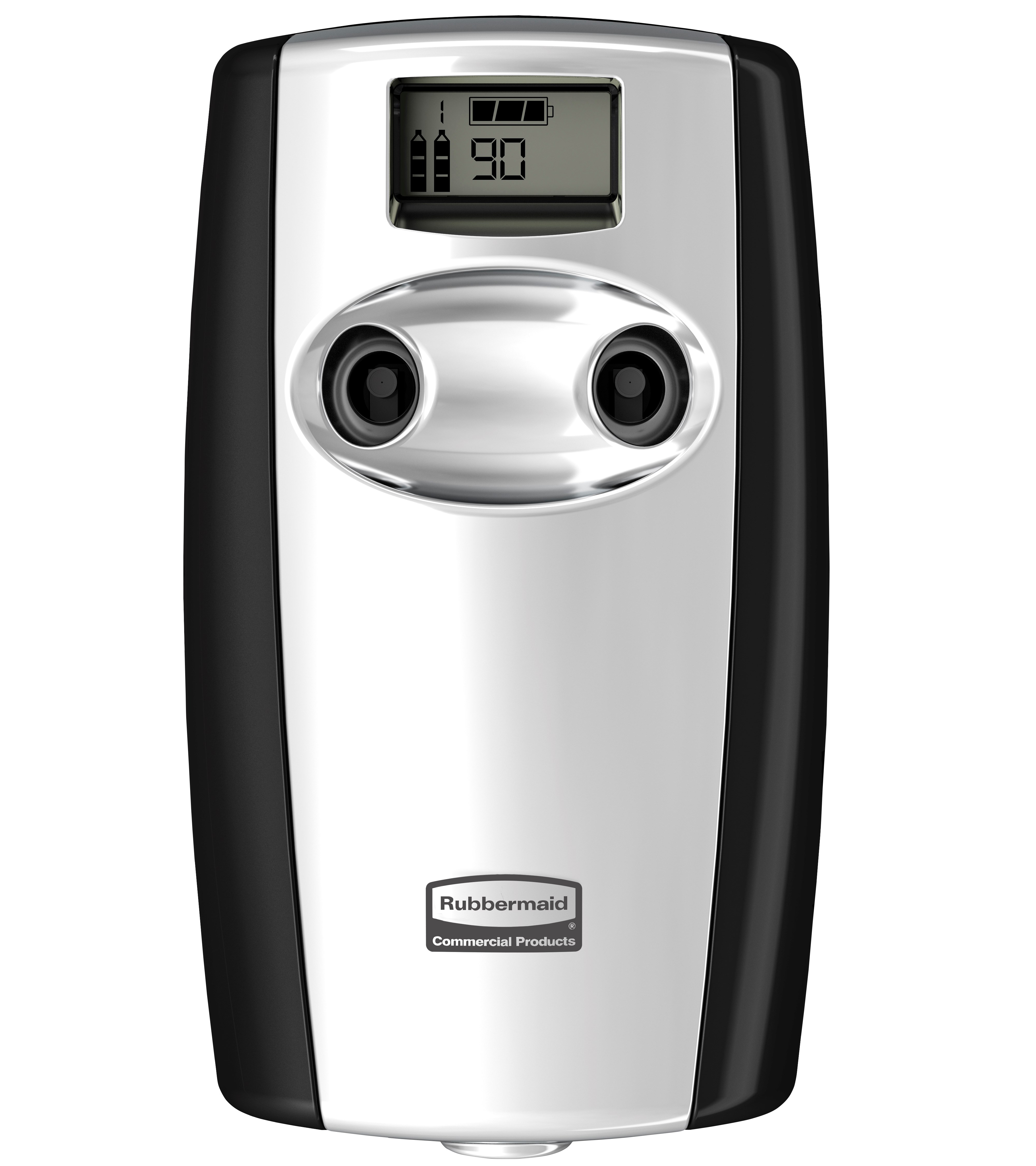 Microburst® Duet, a dual-fragrance odor control system, alternates between two complementary scents.