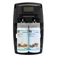 Microburst® Duet, a dual-fragrance odor control system, alternates between two complementary scents.