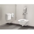 The AutoFlush® Clamp for toilets is a touch-free, sensor-activated system that eliminates the potential for cross-contamination and promotes good hygiene.