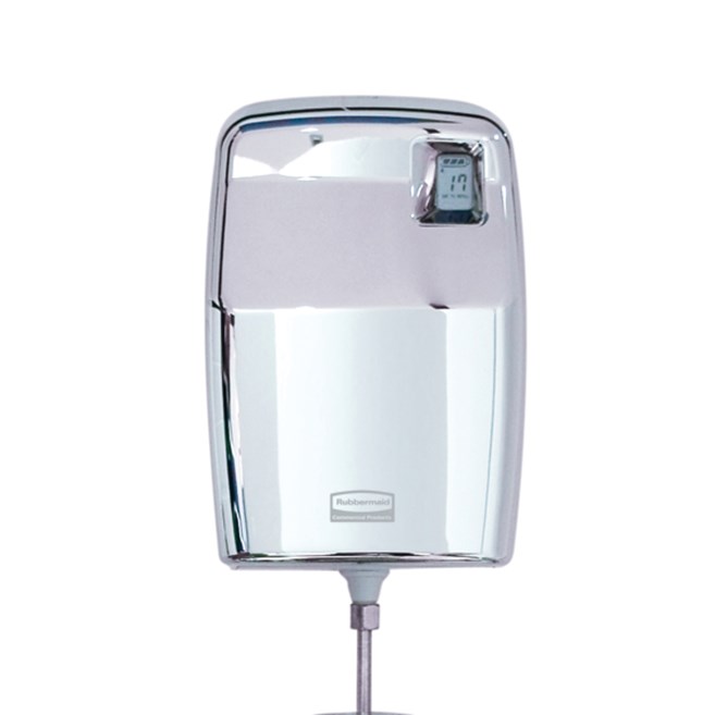Cleans fixture surfaces between manual cleaning cycles while eliminating odors at the source.