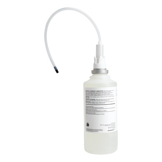 The OneShot® Dye & Fragrance Free Foam Hand Soap refill is for use in OneShot® Foam Dispensers.