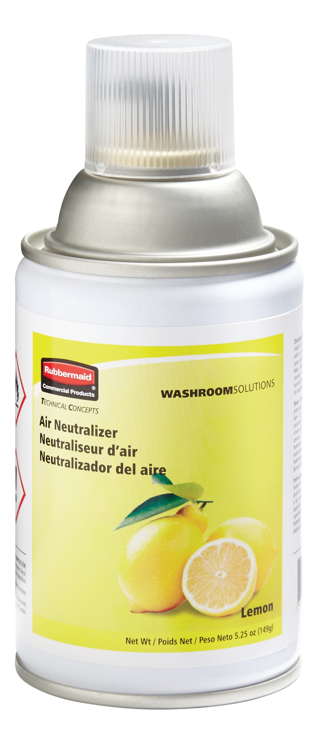 The Rubbermaid Commercial Standard Aerosol refills feature high quality, fresh fragrances that effectively eliminate bad odors.