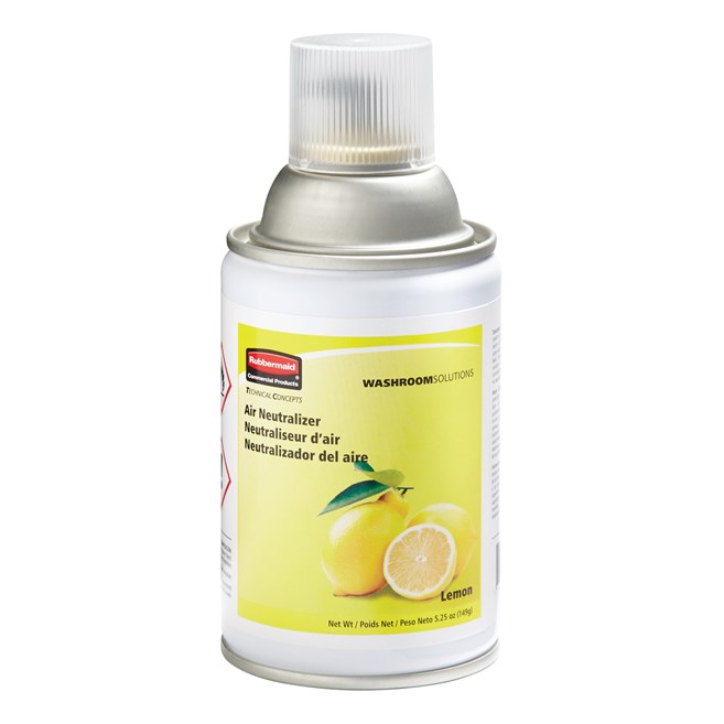 The Rubbermaid Commercial Standard Aerosol refills feature high quality, fresh fragrances that effectively eliminate bad odors.