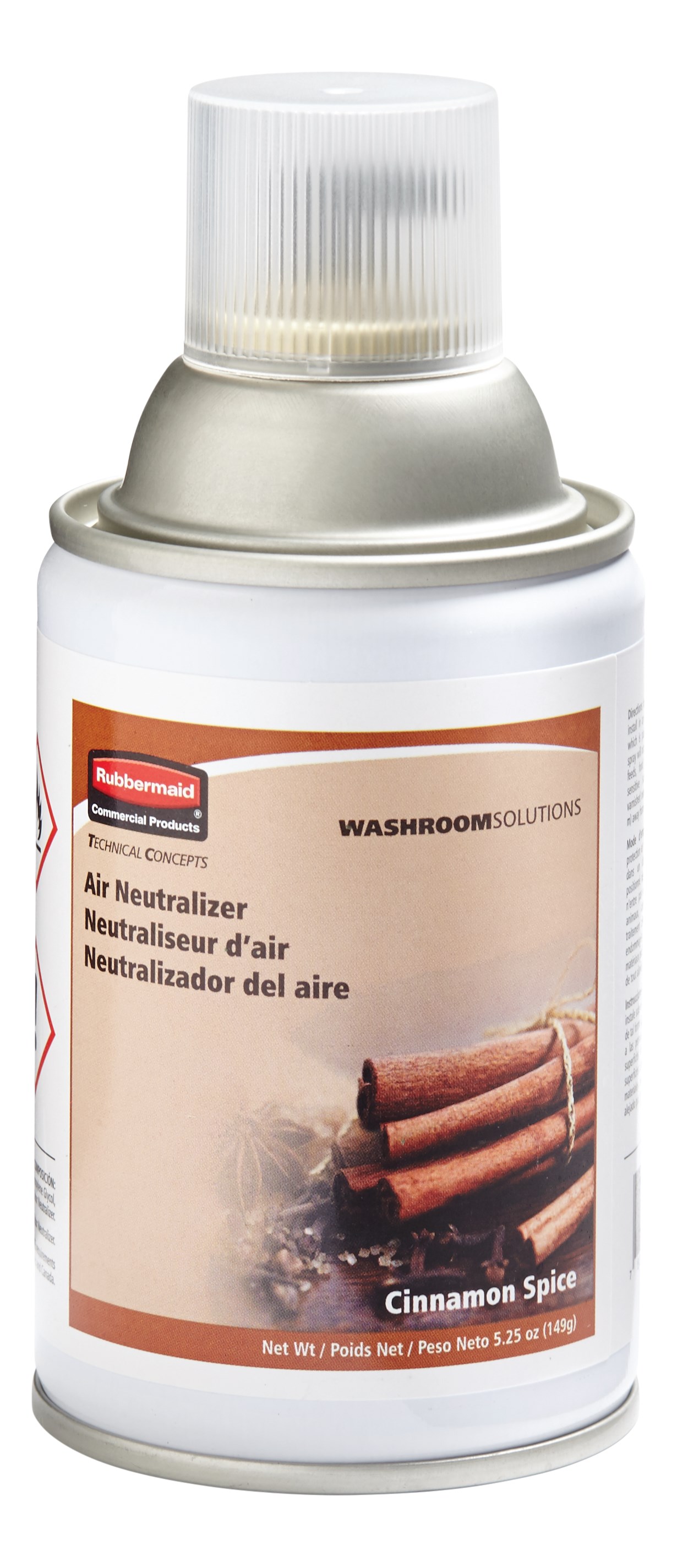 The Rubbermaid Commercial Standard Aerosol refills feature high quality, fresh fragrances that effectively eliminate bad odors.