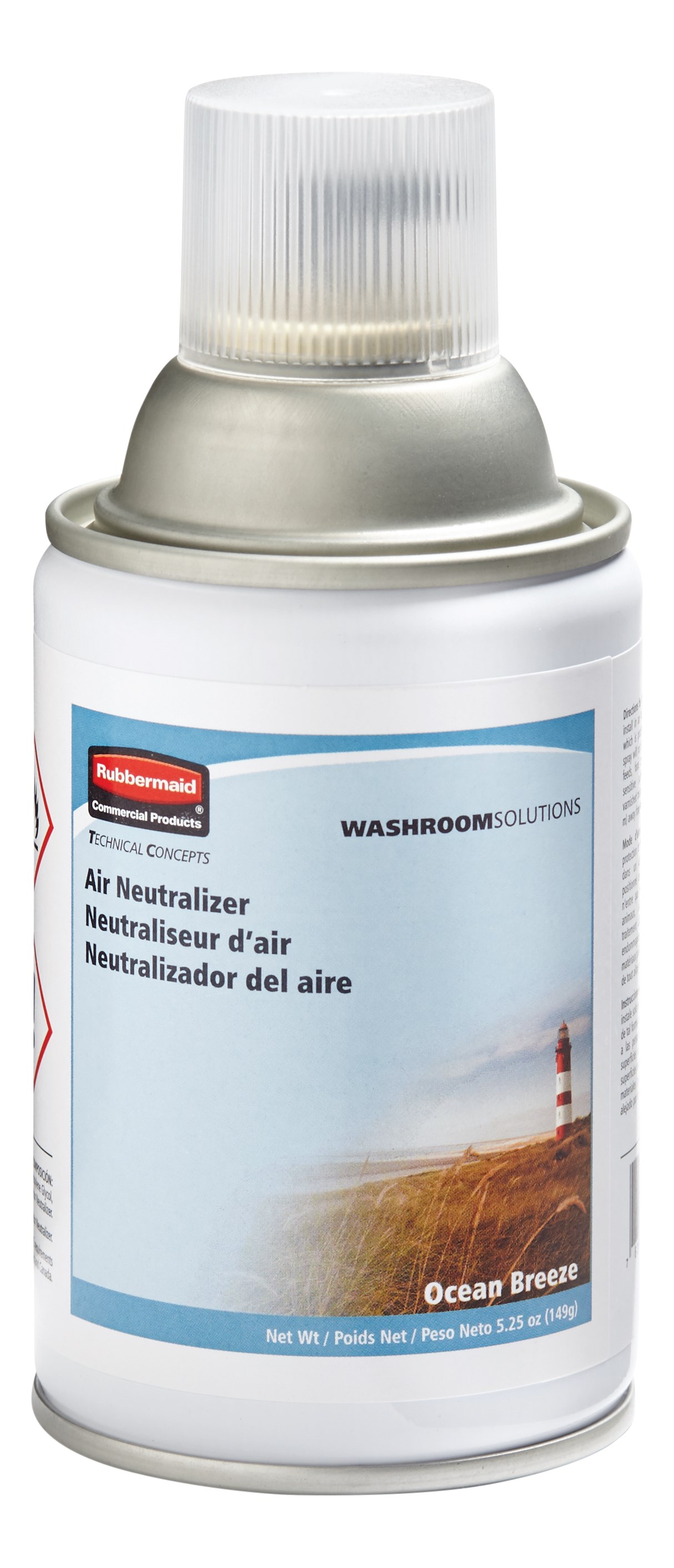 The Rubbermaid Commercial Standard Aerosol refills feature high quality, fresh fragrances that effectively eliminate bad odors.
