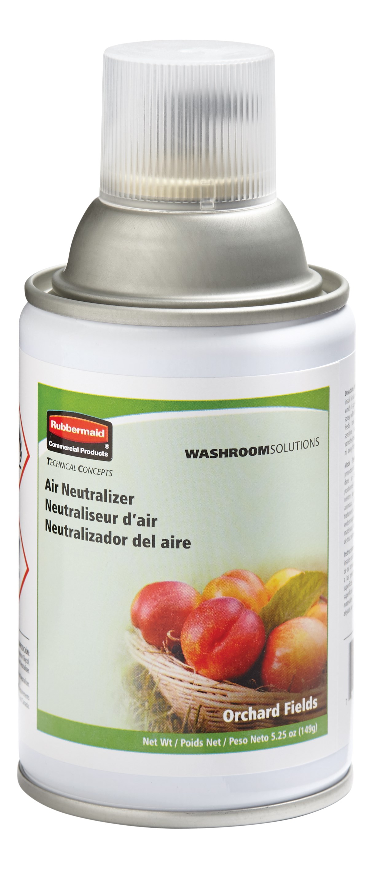 The Rubbermaid Commercial Standard Aerosol refills feature high quality, fresh fragrances that effectively eliminate bad odors.