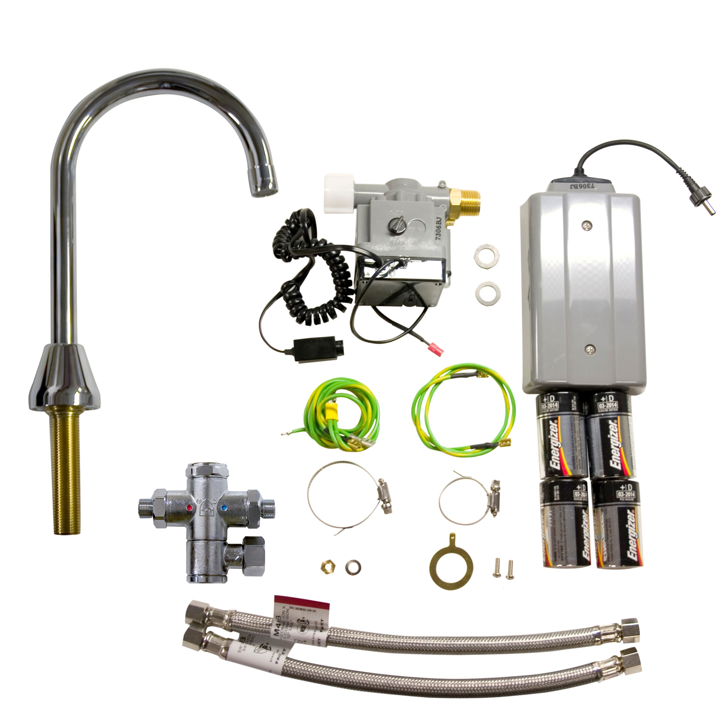 The AutoFaucet® is a user-friendly, automatic faucet that utilizes Surround Sensor™ Technology to dispense water only when needed. Touch-free activation helps reduce cross-contamination on user's hands.