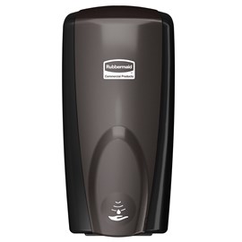 The AutoFoam Dispenser is a touch-free, wall-mounted system that dispenses controlled amounts of foam soap or sanitizer automatically to help prevent the spread of germs.
